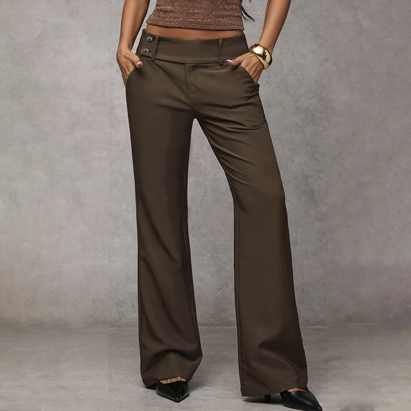⏳Time-Limited Special⏰Women's Elegant Flared Suit Pants