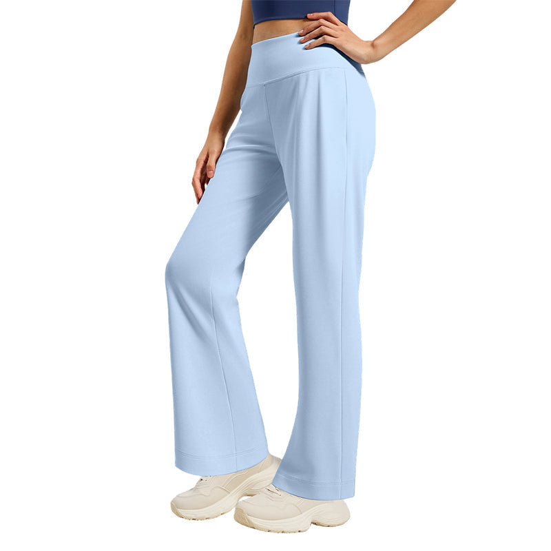 🏆 DERNIER JOUR – 50% DE RÉDUCTION ! 💥 Seulement 32,99 $ ! Pantalon de Yoga à Jambe Droite – Taille Haute, Tissu Extensible Respirant & Poche Cachée – Silhouette Flatteuse – Idéal pour le Yoga, le Sport et le Quotidien ✨🧘💪