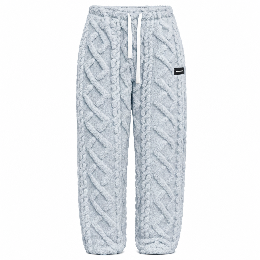 Women's Casual Warm Flannel Lined Lounge Pants