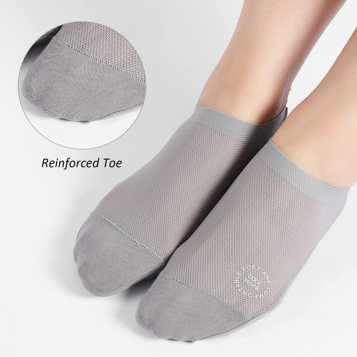 3 Pairs🔥Ultra Thin Liner Socks Non Slip No Show Socks !!