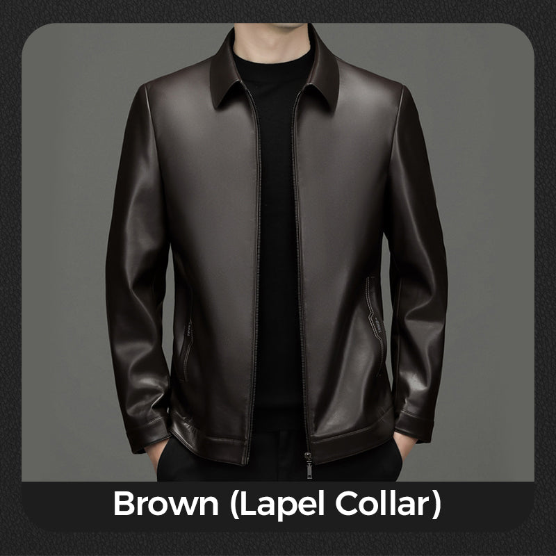❄️Winter Specials🔥Men's Classic Leather Jacket