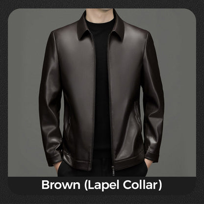 ❄️Winter Specials🔥Men's Classic Leather Jacket