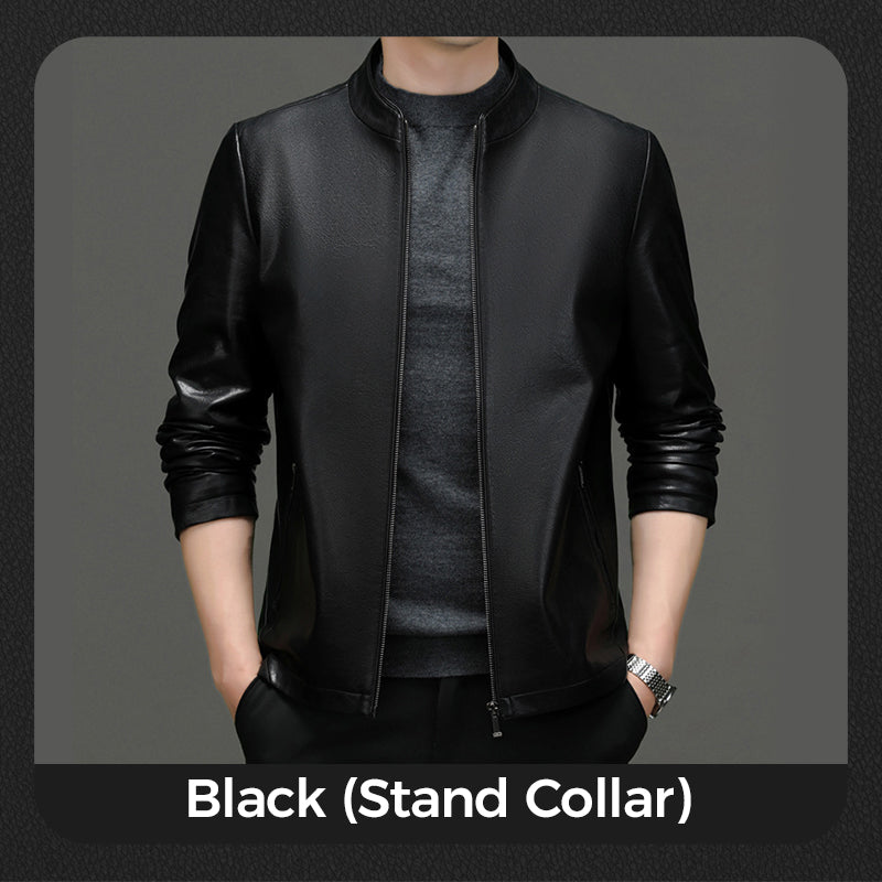 ❄️Winter Specials🔥Men's Classic Leather Jacket
