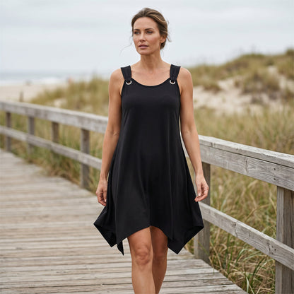 ⏳Time-Limited Special⏰Women's Sleeveless Dress with Asymmetrical Hem