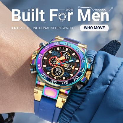 ⏳Time-Limited Special⏰MULTIFUNCTION LED WATCH - Waterproof & Digital Display, 7 Sports Modes with Sleep Monitor, Perfect for Outdoor and Daily Use 🌟🔋