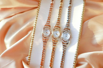 ⏳Time-Limited Special⏰Rhinestone Bracelet Watch – Elegant, Glamorous, Reliable Timekeeping 💎