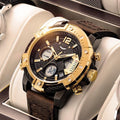 🎄Christmas Sale 60% OFF🔥Multifunctional Dual Display 3ATM Waterproof Men's Quartz Sports Watch