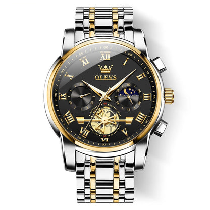 🎁Last Day Promotion🔥Luxury Design Dodecagon Quartz Watch New Multifunctional Men's Wristwatch