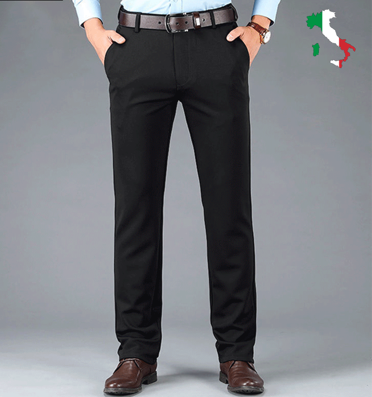 👖 Stay Sharp, Move Easy | Men's Stretch Anti-Crease Suit Pants