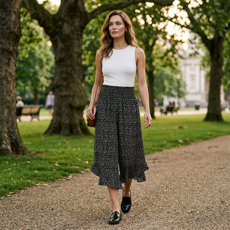 ⏳Time-Limited Special⏰Women’s Flowy High Waist Wide-Leg Pants – Slimming, Comfy & Chic