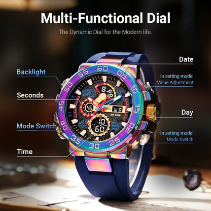 ⏳Time-Limited Special⏰MULTIFUNCTION LED WATCH - Waterproof & Digital Display, 7 Sports Modes with Sleep Monitor, Perfect for Outdoor and Daily Use 🌟🔋