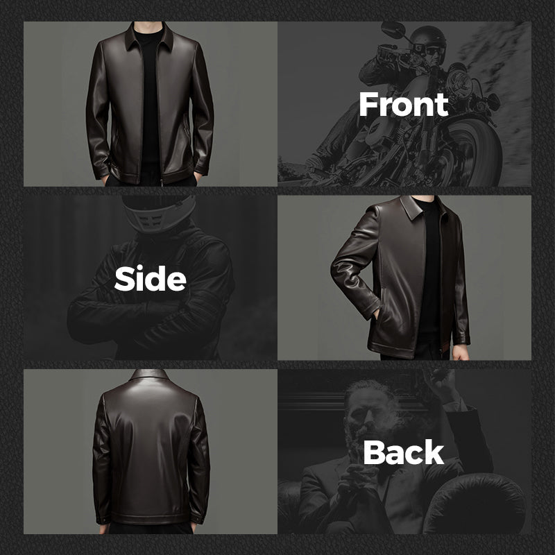 ❄️Winter Specials🔥Men's Classic Leather Jacket