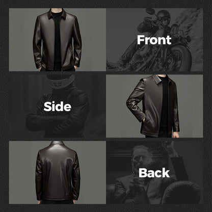❄️Winter Specials🔥Men's Classic Leather Jacket