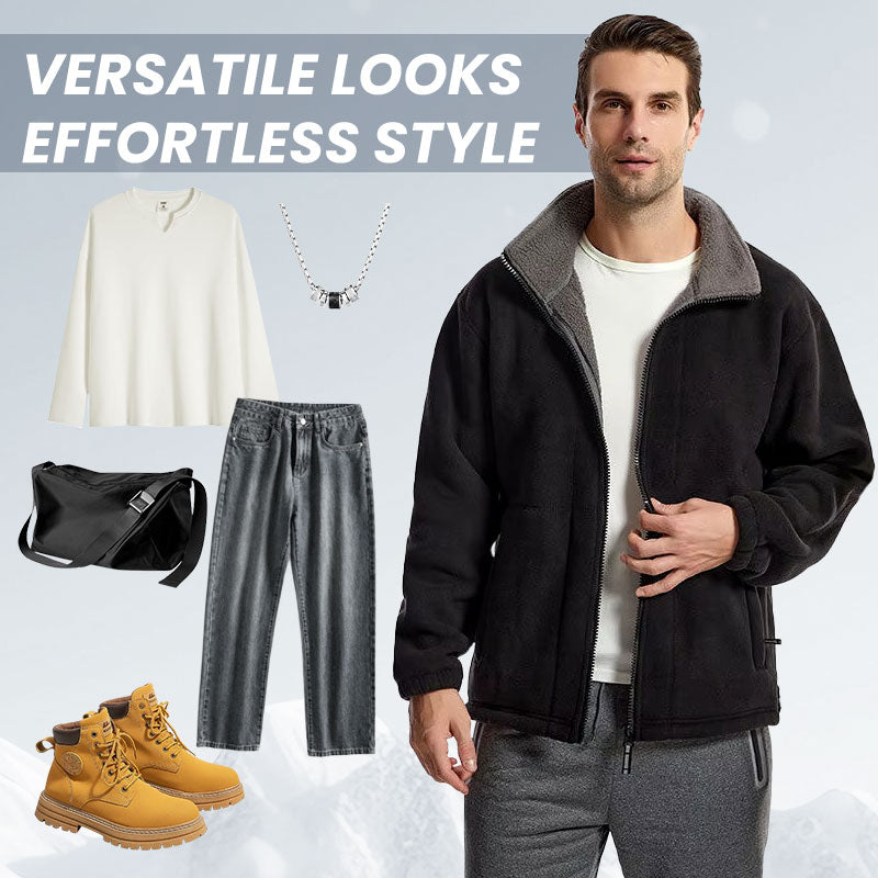 🔥Black-Friday-Mega-Angebot – 50 % Rabatt!🔥Two-layer hooded jacket for men