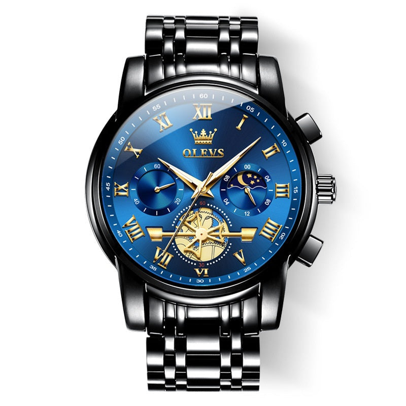🎁Last Day Promotion🔥Luxury Design Dodecagon Quartz Watch New Multifunctional Men's Wristwatch