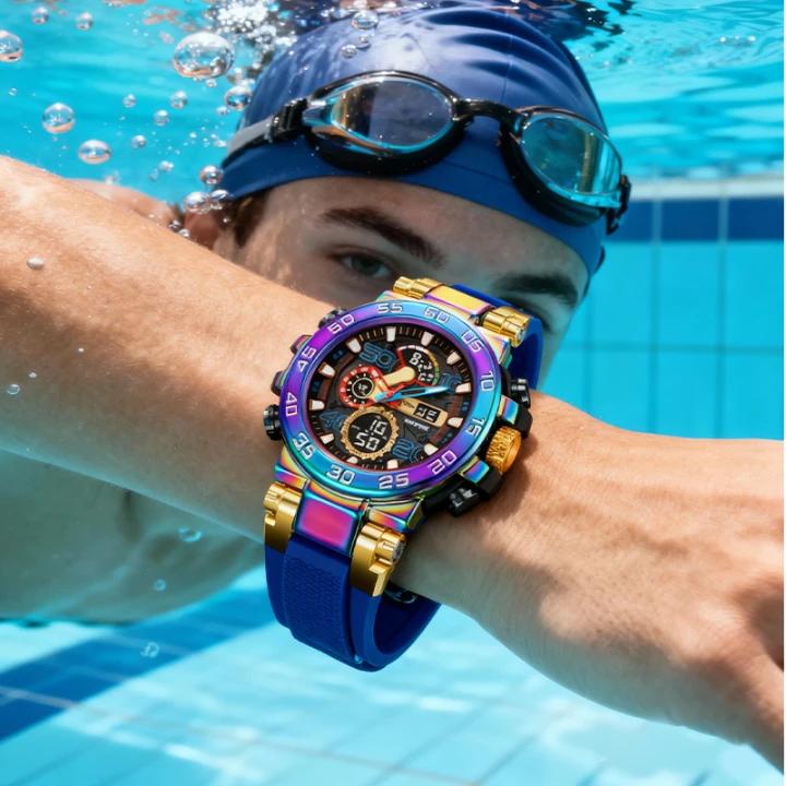 ⏳Time-Limited Special⏰MULTIFUNCTION LED WATCH - Waterproof & Digital Display, 7 Sports Modes with Sleep Monitor, Perfect for Outdoor and Daily Use 🌟🔋
