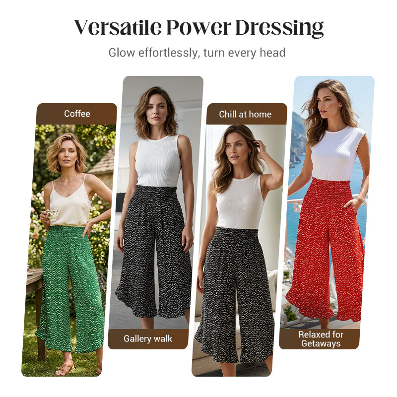 ⏳Time-Limited Special⏰Women’s Flowy High Waist Wide-Leg Pants – Slimming, Comfy & Chic