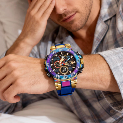 ⏳Time-Limited Special⏰MULTIFUNCTION LED WATCH - Waterproof & Digital Display, 7 Sports Modes with Sleep Monitor, Perfect for Outdoor and Daily Use 🌟🔋