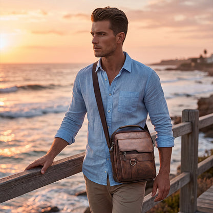 ⏳Time-Limited Special⏰Business Men’s Casual Crossbody Bag – Sleek Style for Work & Travel