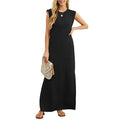 ⏳Time-Limited Special⏰Women Loose Split Wrinkle-Free Long Dress