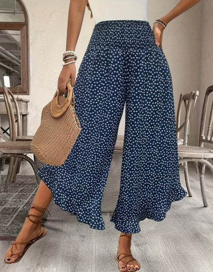 ⏳Time-Limited Special⏰Women’s Flowy High Waist Wide-Leg Pants – Slimming, Comfy & Chic