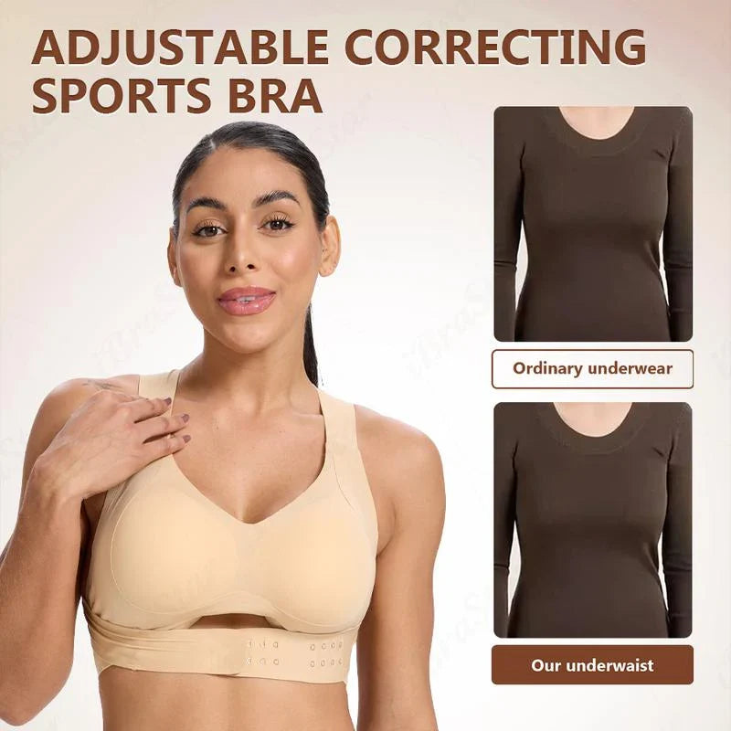 🎉FLASH DEAL 45% OFF – Posture-Support Front-Closure Bra · 50K+ SOLD! · Seamless, Soft Fabric, Invisible Under Clothes, All-Day Comfort 🤸‍♀️