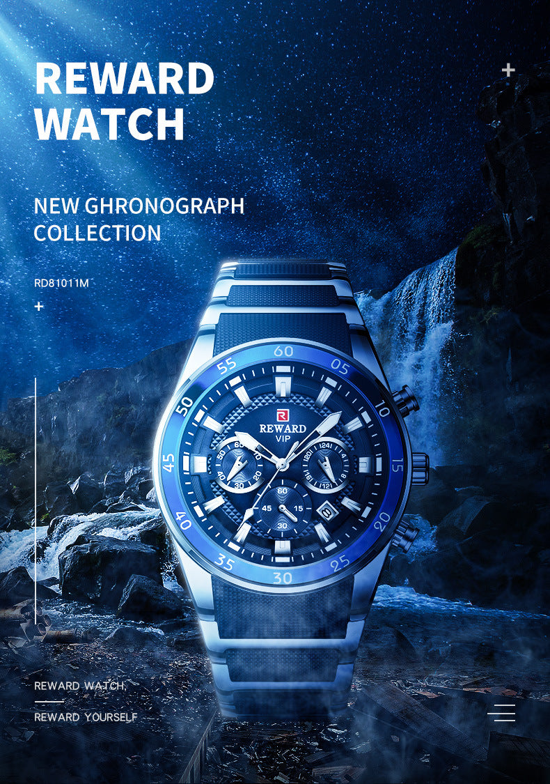 💎Men's High-End Business Quartz Watch
