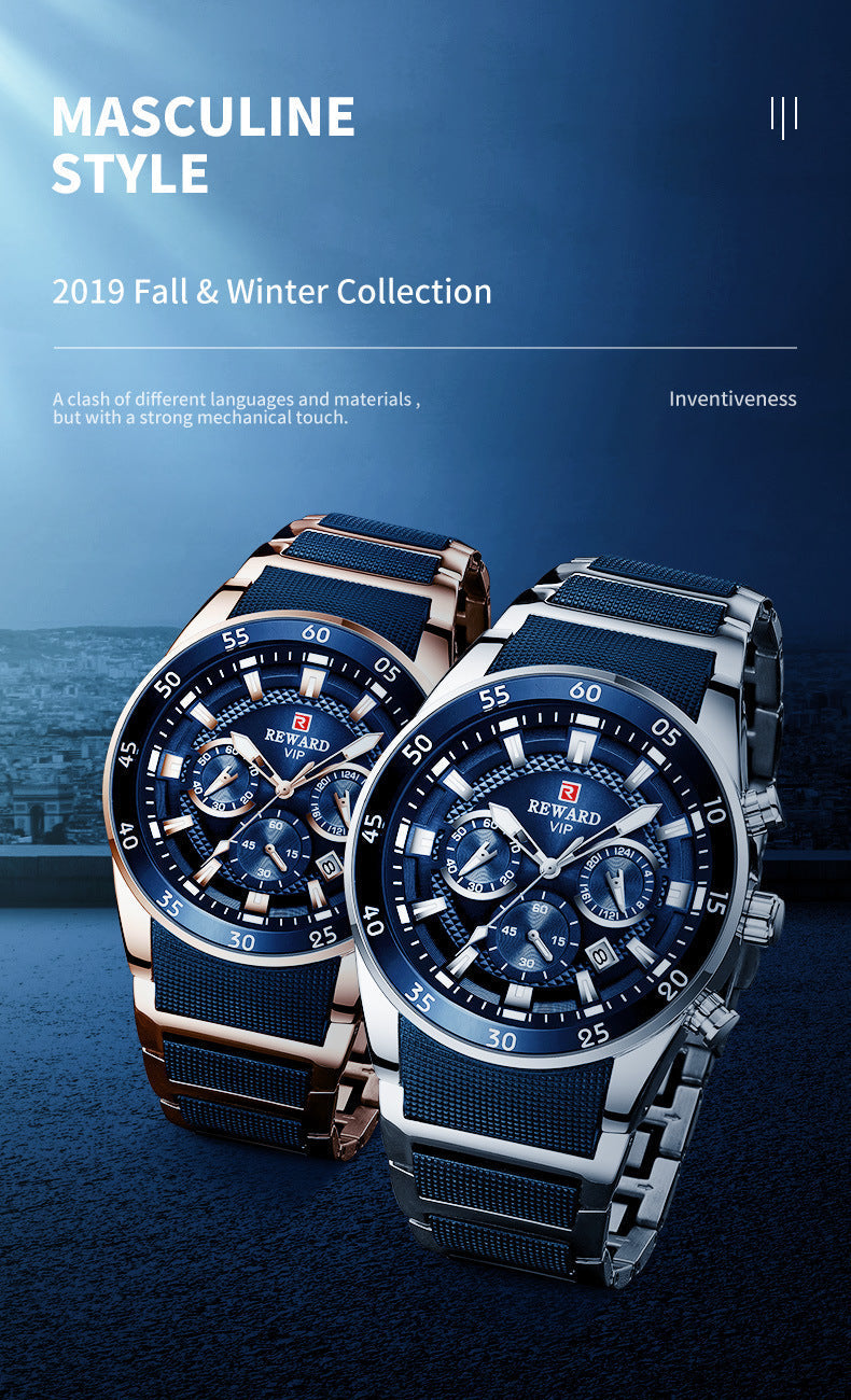 💎Men's High-End Business Quartz Watch