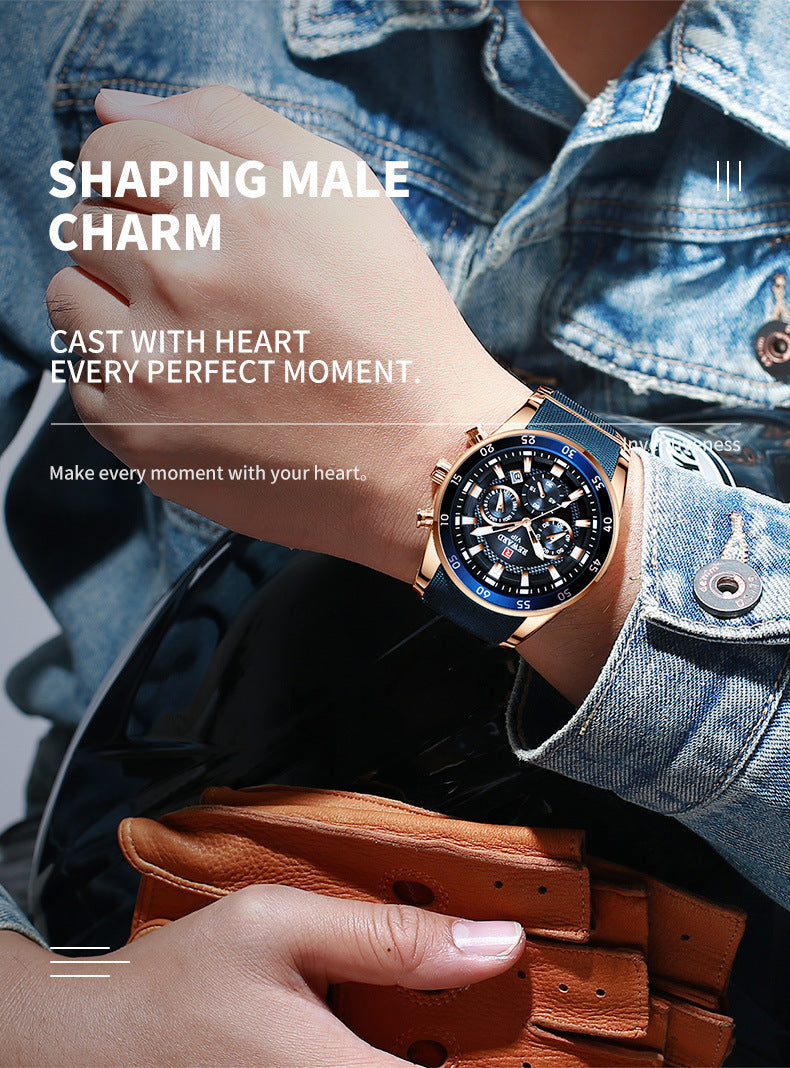 💎Men's High-End Business Quartz Watch