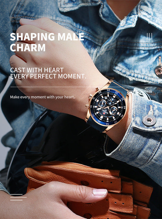 💎Men's High-End Business Quartz Watch