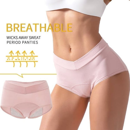⏳Time-Limited Special⏰High-Waisted Leak-Proof Underwear – Reliable Leak Protection, Comfortable High Waist✅