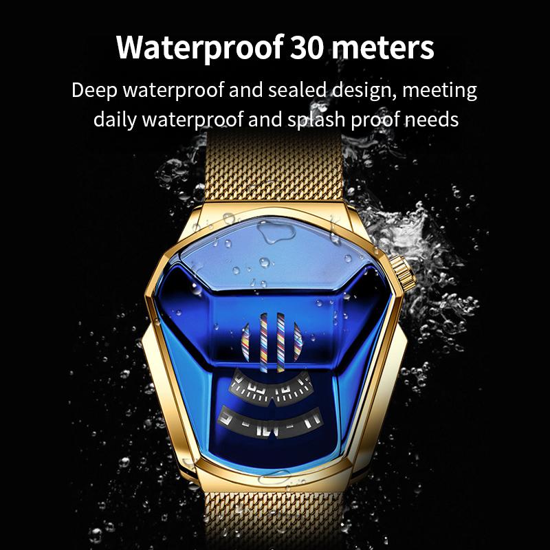 ⏰Hot Sale Deals💥💥Luxury Mens Racing Sport Rhombus Watch