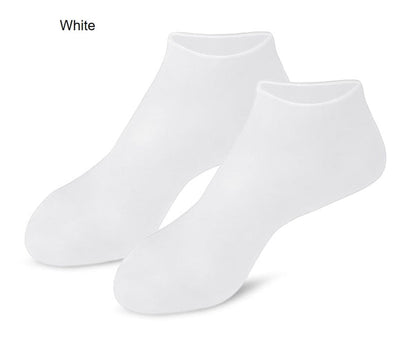 🔥Get 2 items when you buy 1！✨️Enjoy a foot spa anytime anywhere！👣Moisturizing Foot Mask Exfoliating Silicone Socks Beach Protective Socks(3pcs)