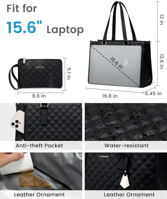 ⏳Time-Limited Special⏰3 in 1 Lunch Tote Bag for Women🎁Free Matching Wallet⏰