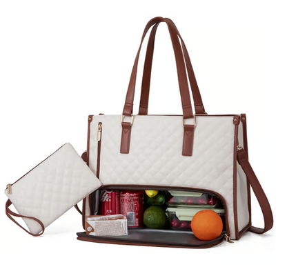 ⏳Time-Limited Special⏰3 in 1 Lunch Tote Bag for Women🎁Free Matching Wallet⏰