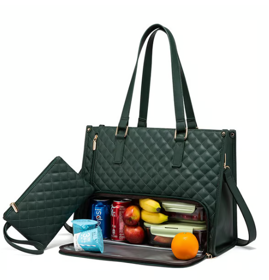 ⏳Time-Limited Special⏰3 in 1 Lunch Tote Bag for Women🎁Free Matching Wallet⏰