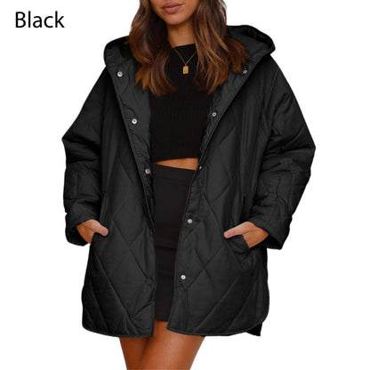⏳Time-limited Special⏰Women's Winter Trendy Lightweight Hooded Quilted Jacket