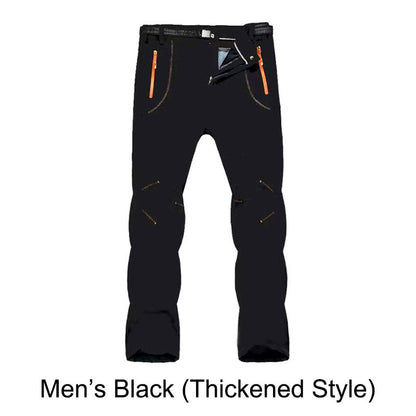 🖤Black Friday Sale:50% OFF🖤 ❄️Windproof Waterproof Warm Elastic Waist Hiking Pants