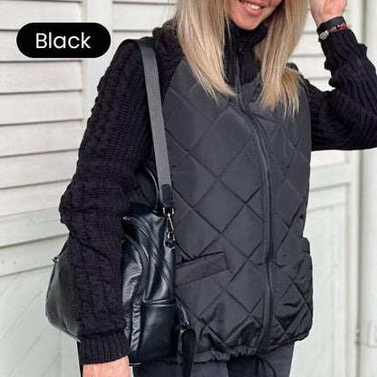 ⏳Time-limited Special⏰2025 New Women's Knit Patchwork Puffy Jacket
