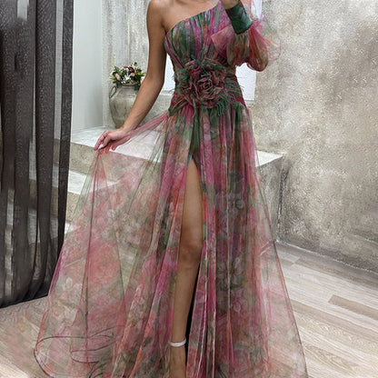 🌸Spring Specials💐 Women's Tulle Irregular Gown Dresses