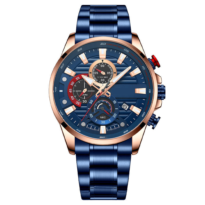🗻Time-limited Special⌚Men's Waterproof Multifunctional Quartz Watch
