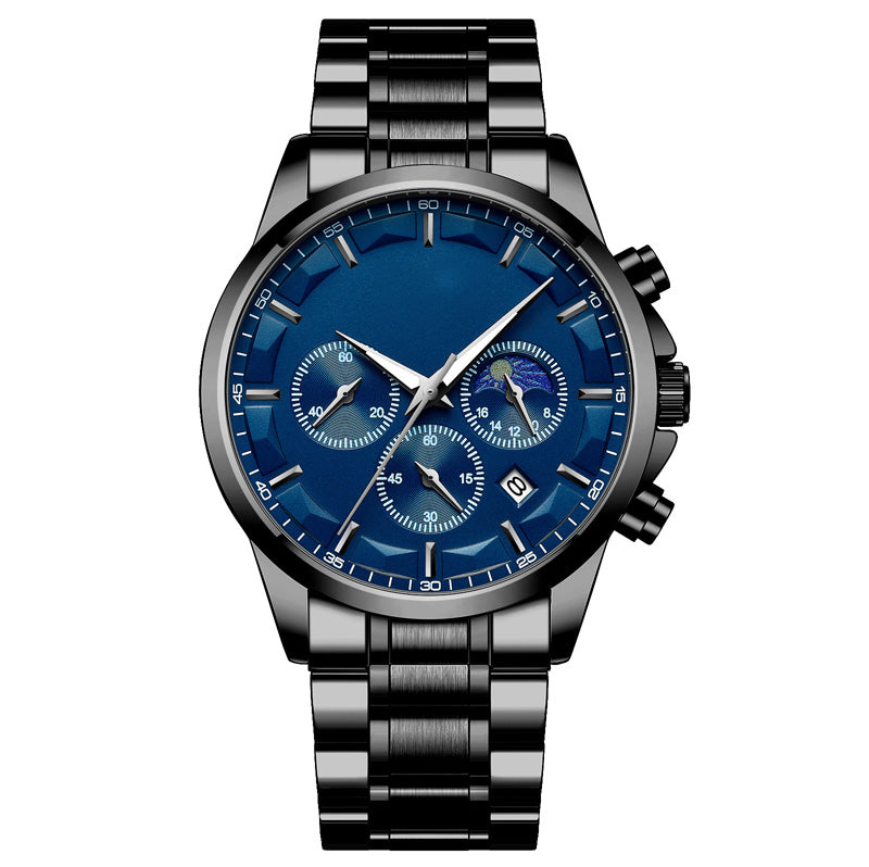 Men’s Quartz Stainless Steel Watch