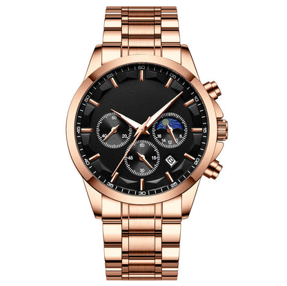 Men’s Quartz Stainless Steel Watch