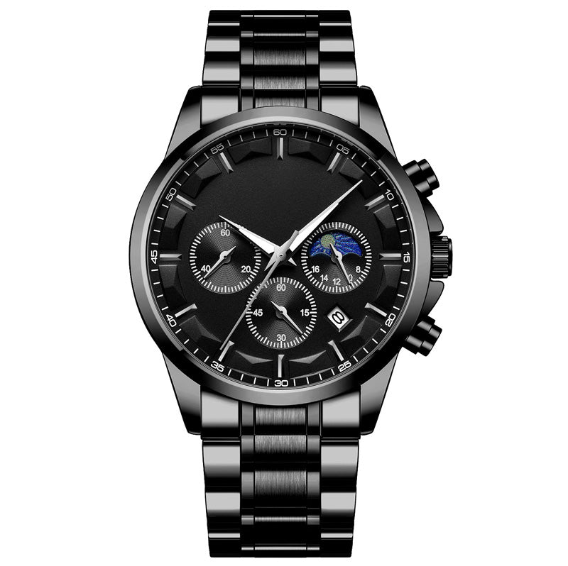 Men’s Quartz Stainless Steel Watch