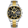 👑Men's Stainless Steel Business Wrist Watch