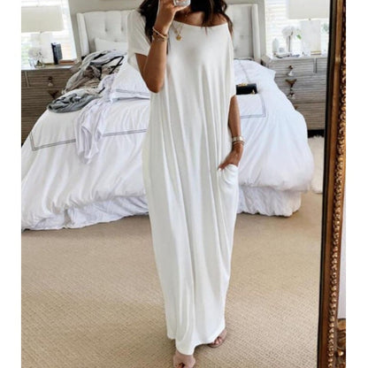 ⏳Time-Limited Special⏰Loose Fit Long Dress – Clean Style, Flattering for Every Figure & Perfect for Any Occasion 🌸