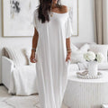 ⏳Time-Limited Special⏰Loose Fit Long Dress – Clean Style, Flattering for Every Figure & Perfect for Any Occasion 🌸