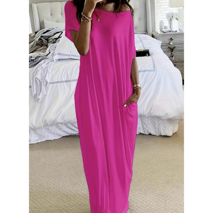 ⏳Time-Limited Special⏰Loose Fit Long Dress – Clean Style, Flattering for Every Figure & Perfect for Any Occasion 🌸