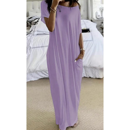 ⏳Time-Limited Special⏰Loose Fit Long Dress – Clean Style, Flattering for Every Figure & Perfect for Any Occasion 🌸
