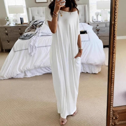 ⏳Time-Limited Special⏰Loose Fit Long Dress – Clean Style, Flattering for Every Figure & Perfect for Any Occasion 🌸